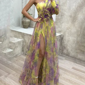 Robe Moderne Asymétrique Femme | Maxi | Élégante & Tendance