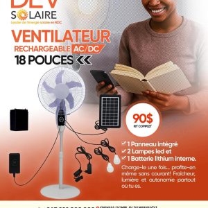 Ventilateur Rechargeable