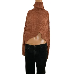 Pull col roulé élégant SHEIN