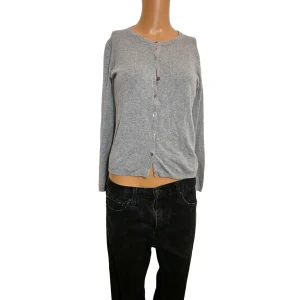 Gilet Zara de couleur gris