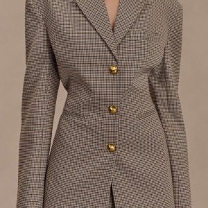 Blazer Long | Cintré et Structuré | Idéal pour le bureau ou les sorties élégantes