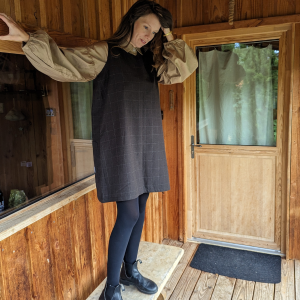 Women : Chemisier Marta Organza Rose pêche