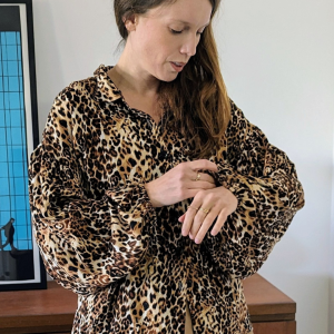 Women : Chemisier Marta Léopard