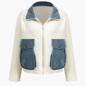 Veste Femme | Détail Jean et Confort | Idéale pour un style casual de mi-saison