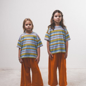 Pantalon Lenny mixte en éponge orange