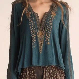 Bohemian Blouse | Coton | Élégante et Confortable