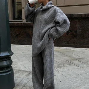 Ensemble Maille | Oversize et Confortable | Idéal pour les journées détente et cocooning