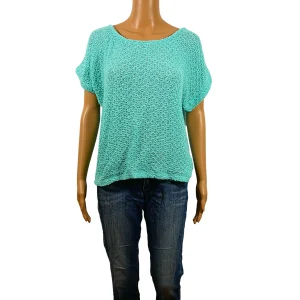 Top en maille verte Colours of the world