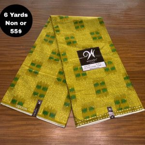 Pagne Wax Africain – Ambre Doré