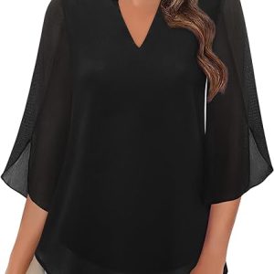 Blouse Femme Chic | Coupe Décontractée, Style Polyvalent | Charme Sans Effort