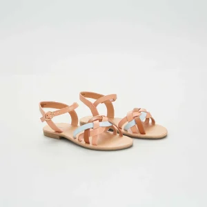 Sandales à brides Orange