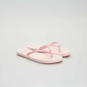 Tongs de plage Rose