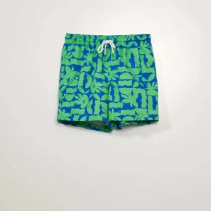 Short de bain Vert/bleu