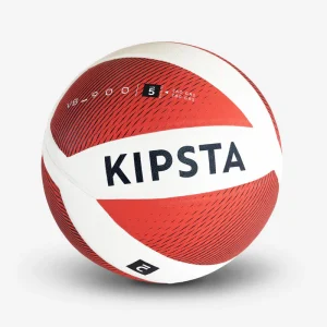 Ballon De Volley-Ball V900 Blanc/Rouge – Disponible à Kinshasa