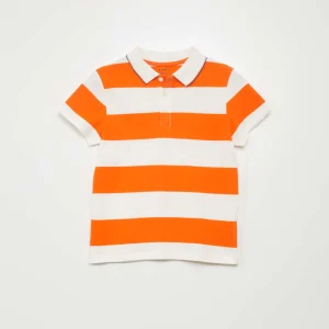 Polo à manches courtes Orange