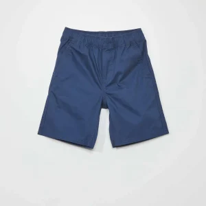 Bermuda regular en twill Bleu marine