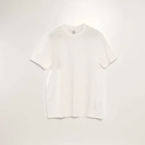T-shirt à col rond en coton - Tough Cotton™ BLANC