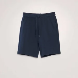 Bermuda en french terry Bleu