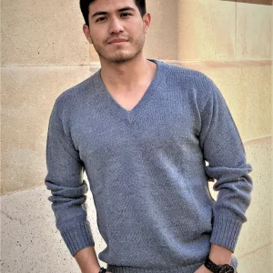 Pull à col V pour homme