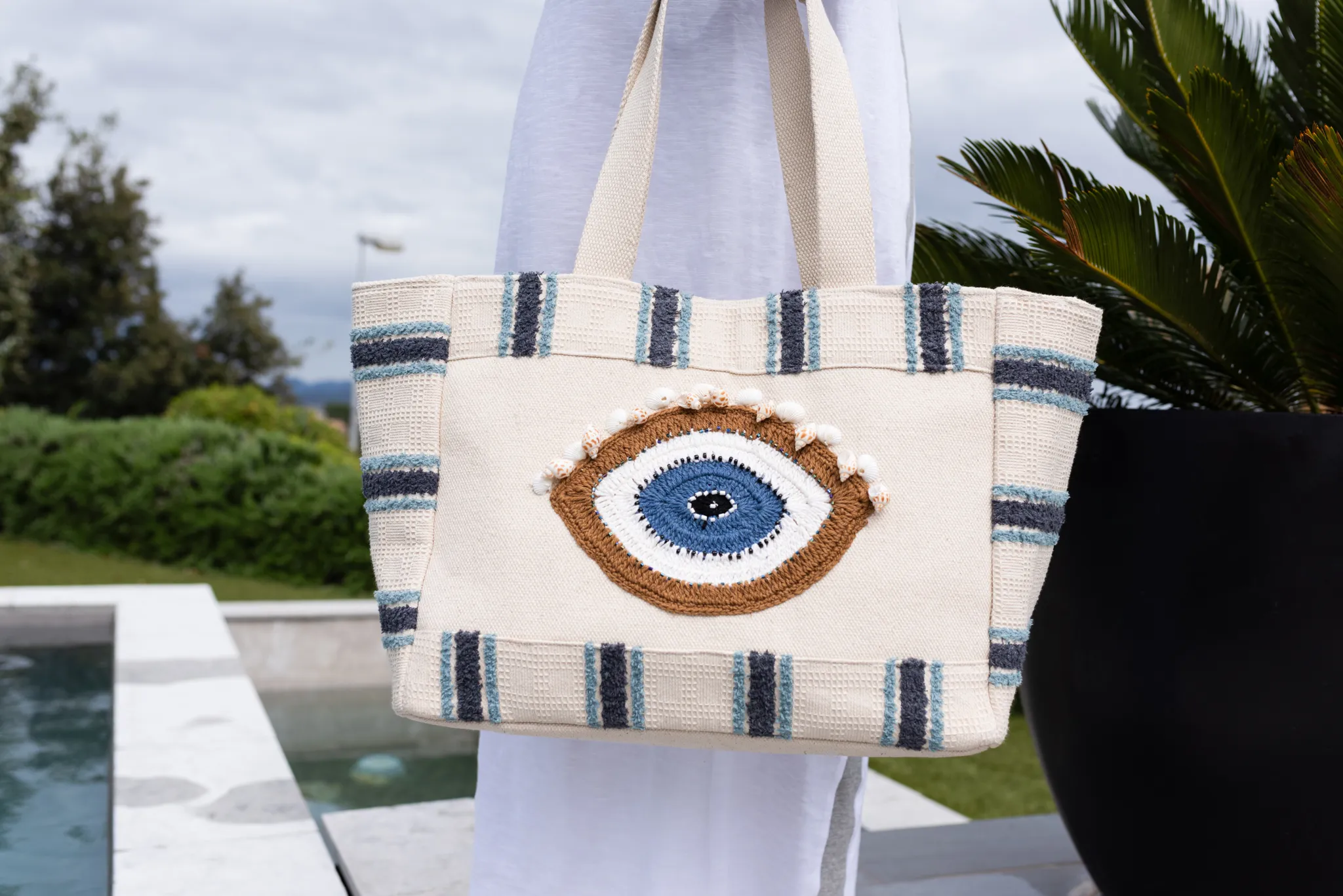 CABAS OEIL-sac cabas oeil