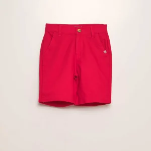 Bermuda chino uni Rouge