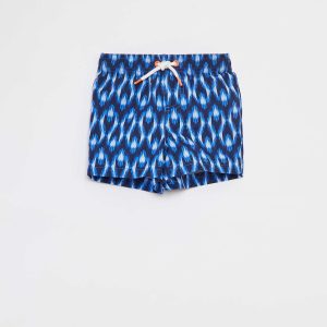 Bermuda de bain avec imprimé BLEU