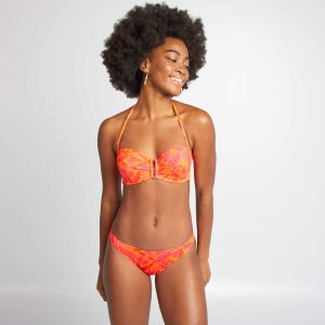 Culotte de bain à imprimé ORANGE