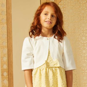 Chemisier forme ouverte BLANC