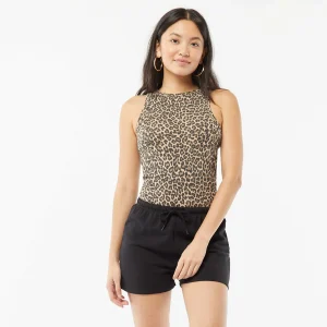 Short en molleton NOIR