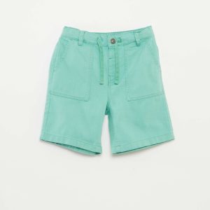 Bermuda en twill VERT