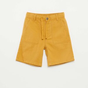 Bermuda en twill BEIGE