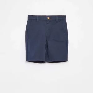 Bermuda en twill BLEU