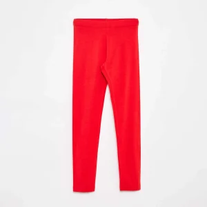 Legging long en jersey ROUGE