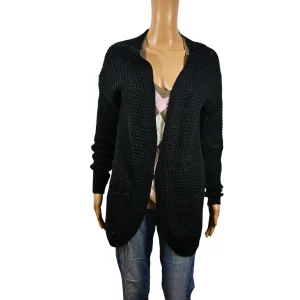 Cardigan en maille noire Only