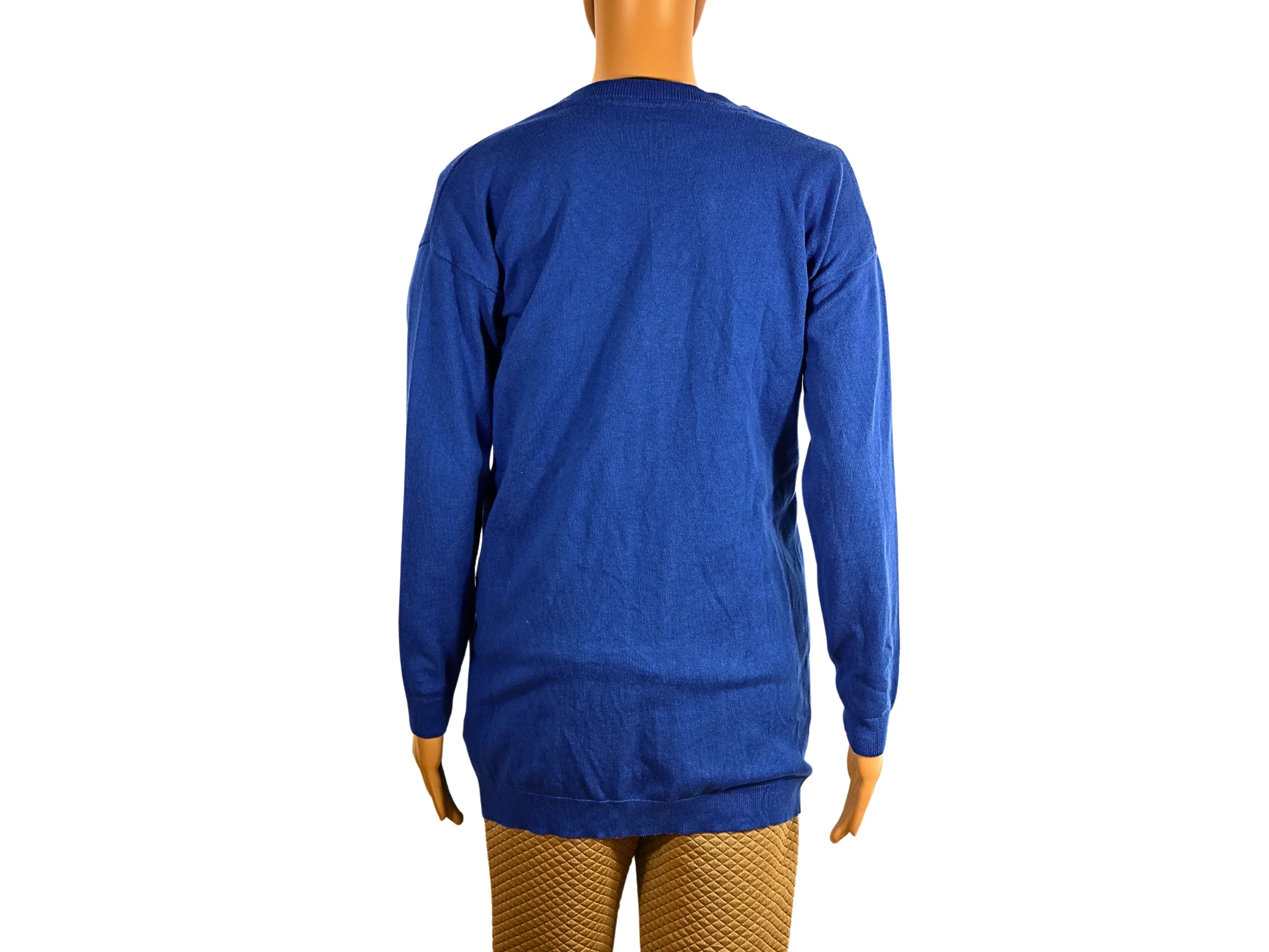 Cardigan long avec boutons pour femme – Image 4