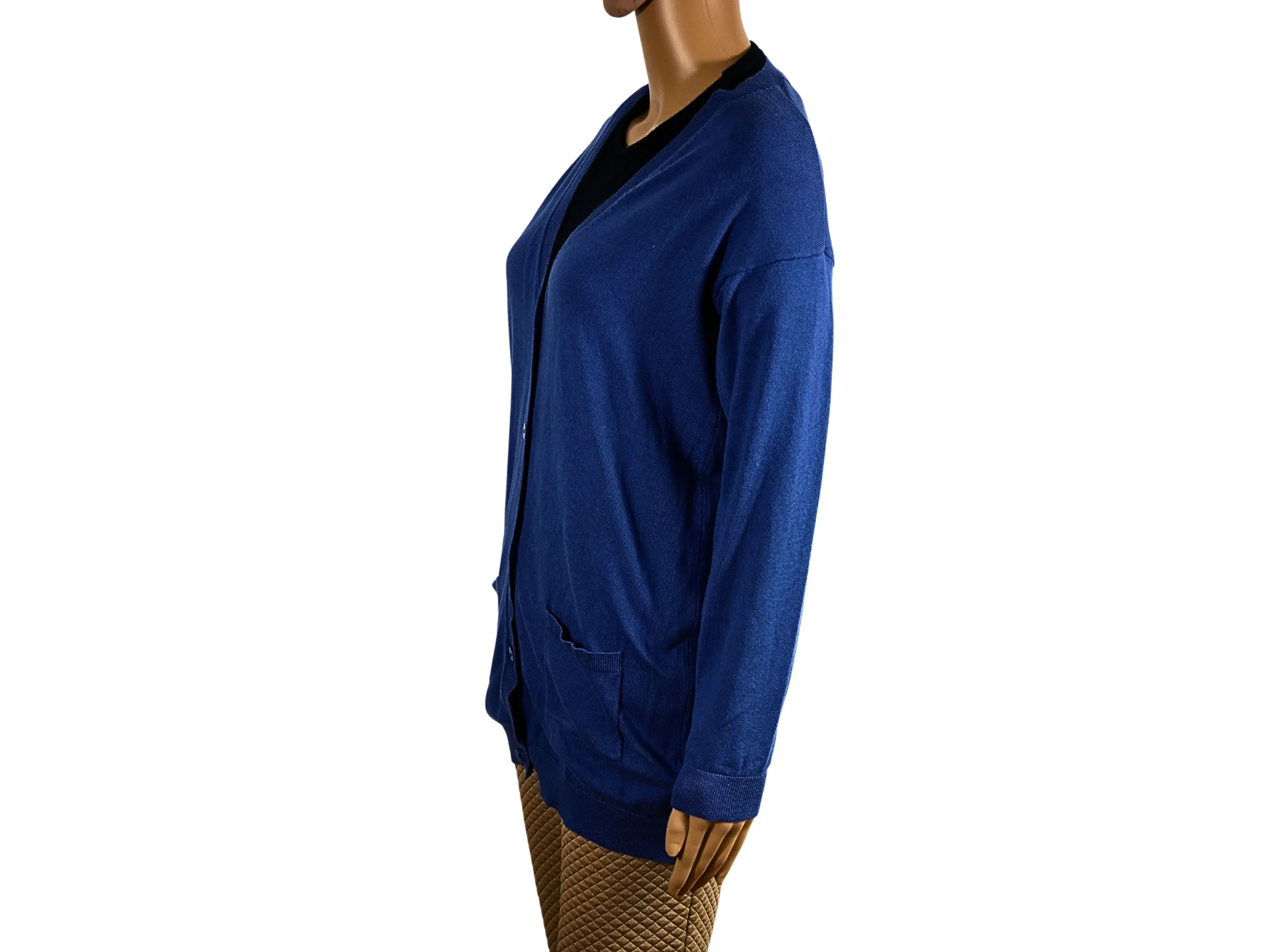 Cardigan long avec boutons pour femme – Image 3