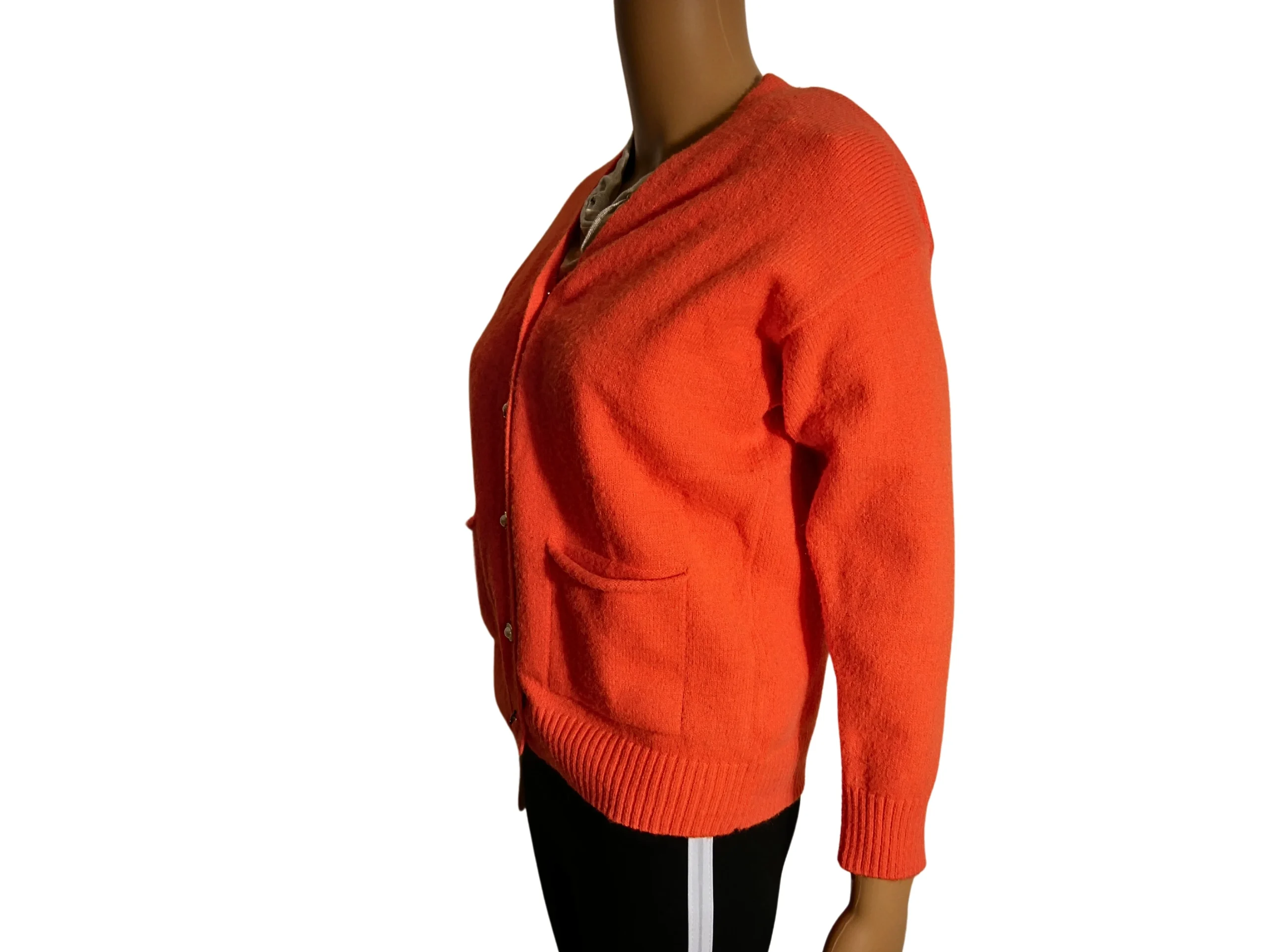 Cardigan orange SHEIN de seconde main pour femme – Image 3