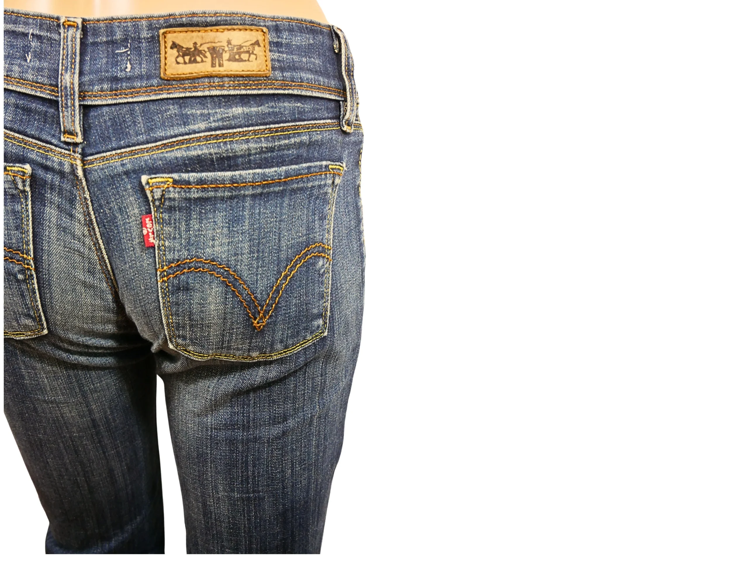 Jean droit bleu 571 Levi's – Image 4
