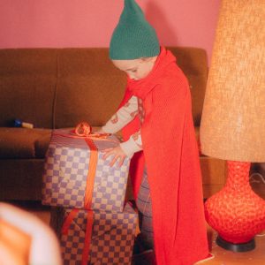 La couverture bébé – rouge Coquelicot