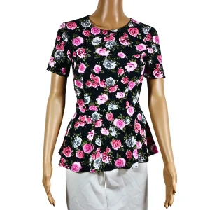 Top Peplum Imprimé Floral DIVIDED