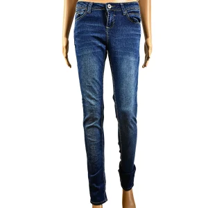 Jean Skinny Bleu Brut Délavé - Denim Co.