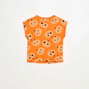 Tee-shirt imprimé 'Halloween' ORANGE