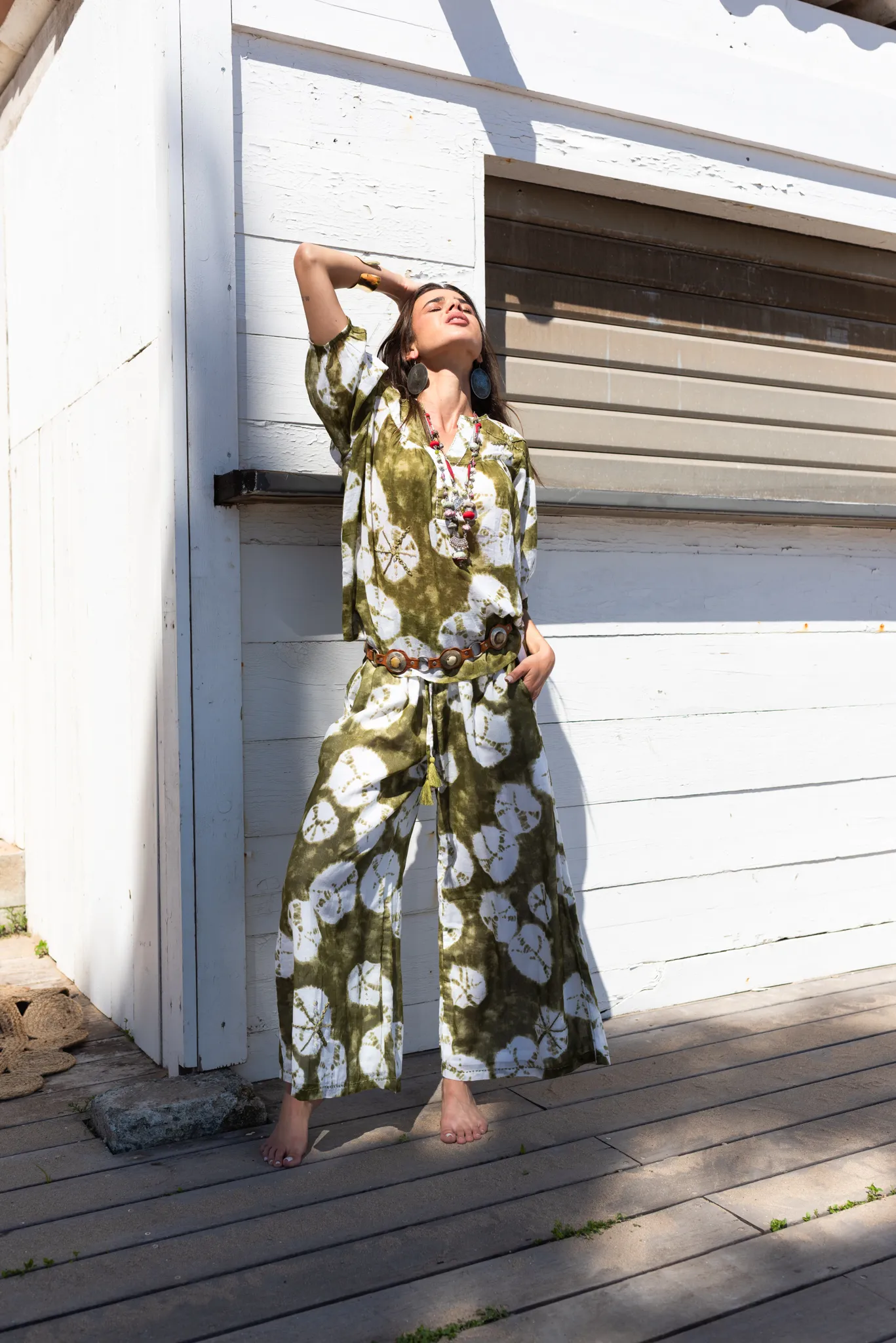 ELDORADO PANTALON – pantalon large en voile de coton – Image 3