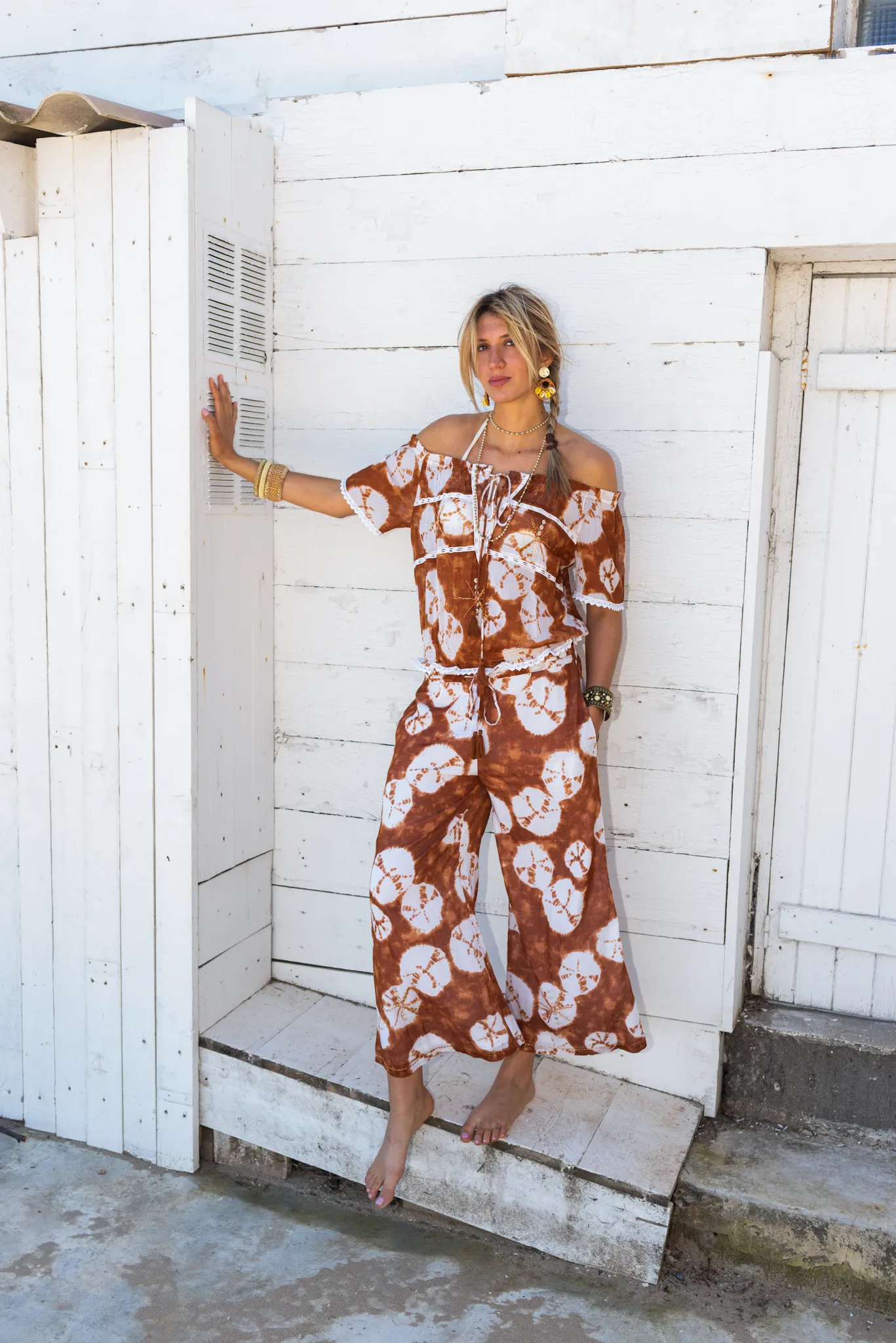 ELDORADO PANTALON – pantalon large en voile de coton