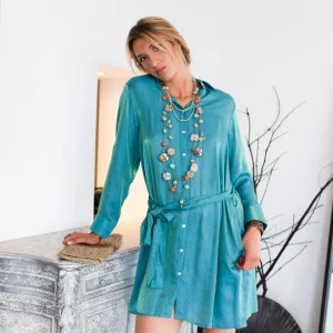 ESSAOUIRA ROBE CHEMISE robe chemise glitter