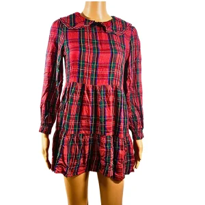 Robe chemise rouge à carreaux F&F