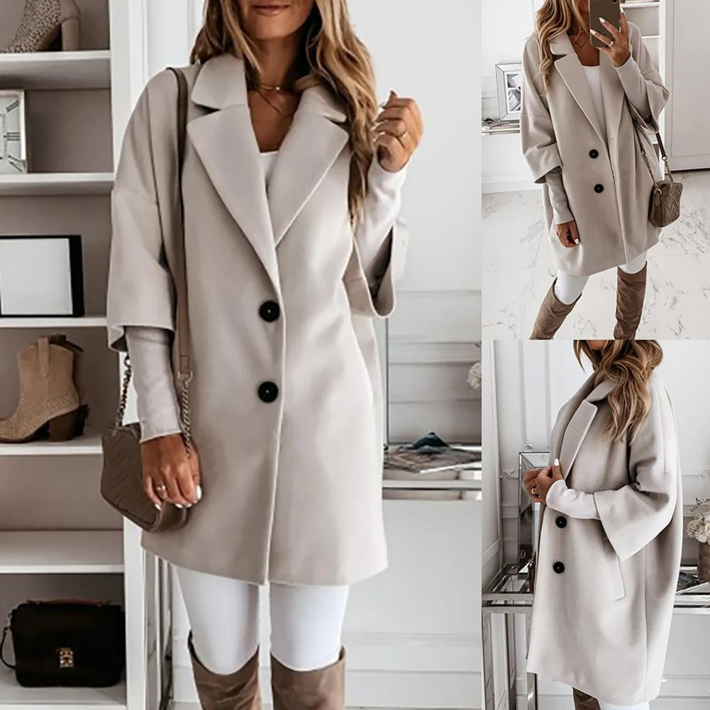 Manteau femme Milou classique léger élégant pour le printemps – Image 2