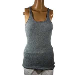 Débardeur gris chiné pour femme HOLLISTER - Élégance décontractée