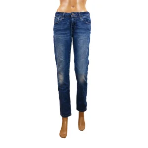 Jean droit bleu slight curve Levi's