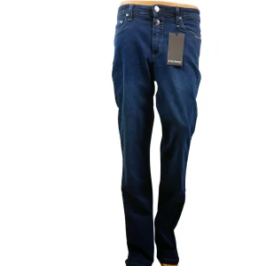 Jean Femme Bruno Banani Coupe Droite Bleu Foncé Taille FR38